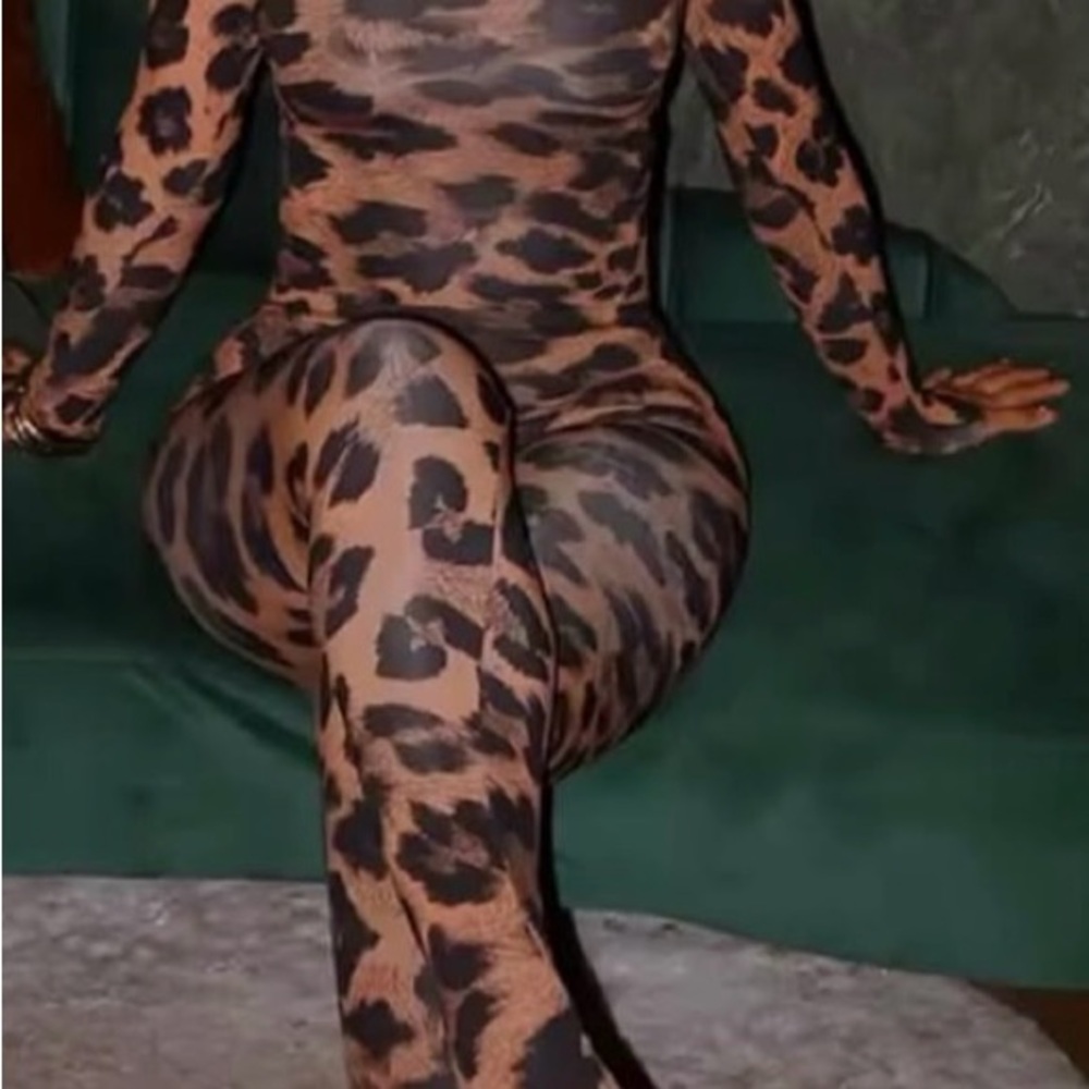 Leopard Print Bodycon Dress